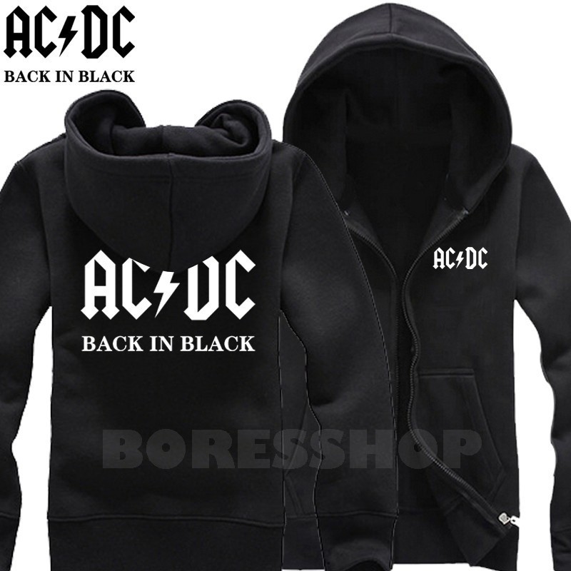 hoodie zipper AC-DC