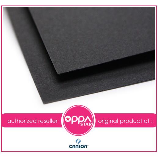 

Lora | Canson Black A4 20 Lembar 240G - Kertas Gambar Hitam