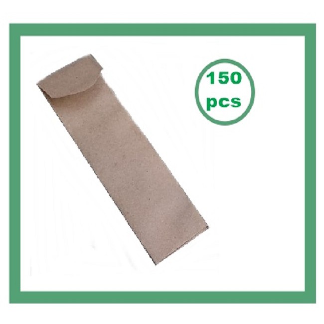 

150pcs tas ketas paperbag polos tempat pisau garpu sendok souvenir weding nikah wedding