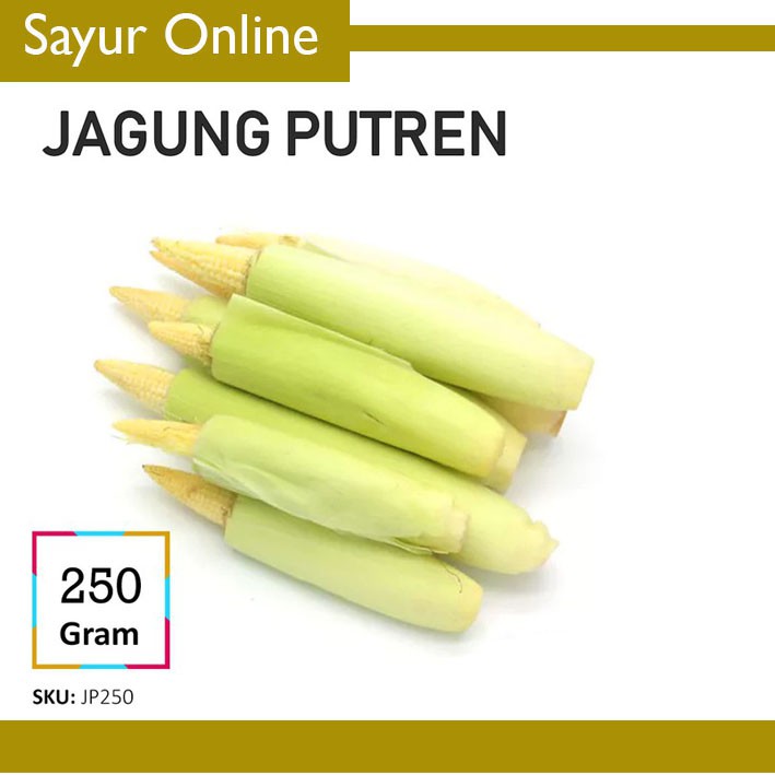 

[SayurOnline] JAGUNG PUTREN SAYUR [250g]