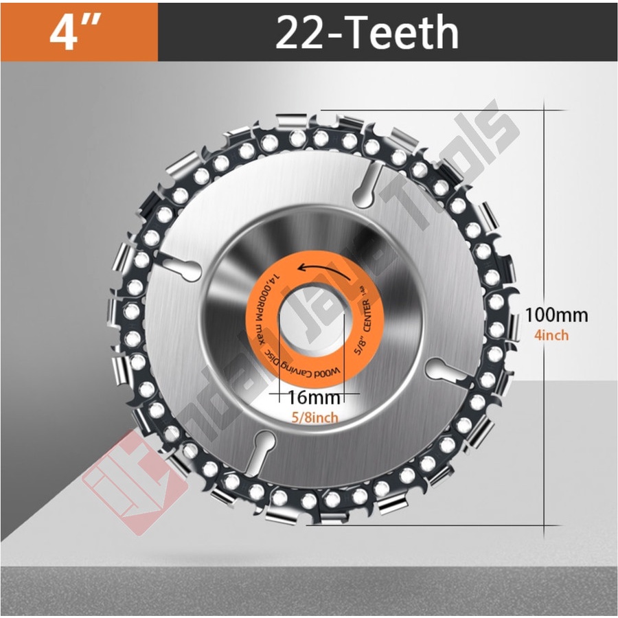 IKURA WCD201 Chain Carving Disc Mata Gerinda Gergaji Ukir Chainsaw