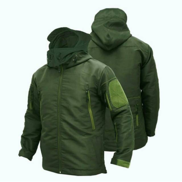 Jaket TAD Lokal Army Polos / Outdoor / Gunung / Pendaki Murah tambahan bonus peat