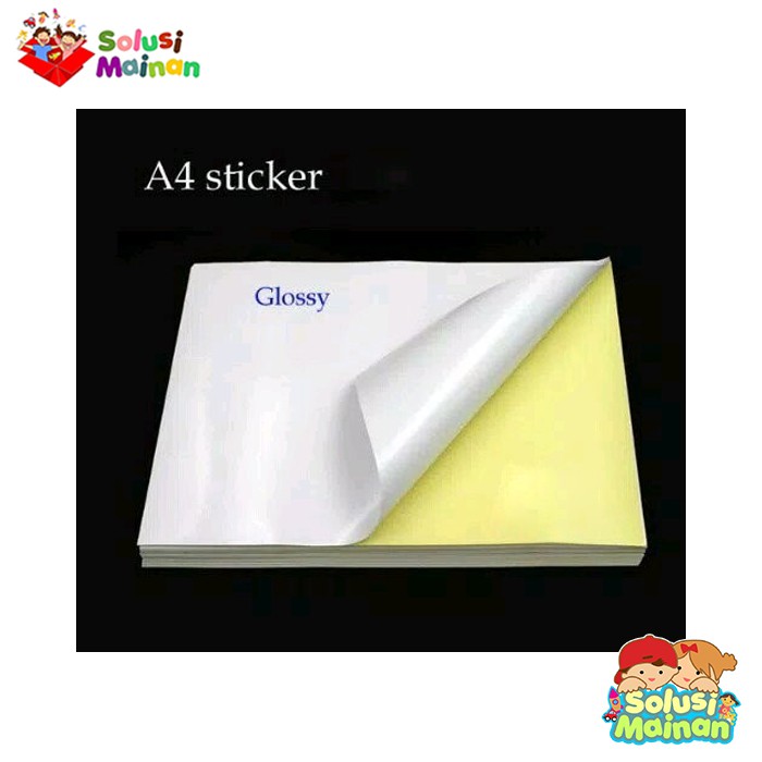 

Kertas Stiker Label A4 CHROMO Glossy ULTIMATE Quality 250 Sheets