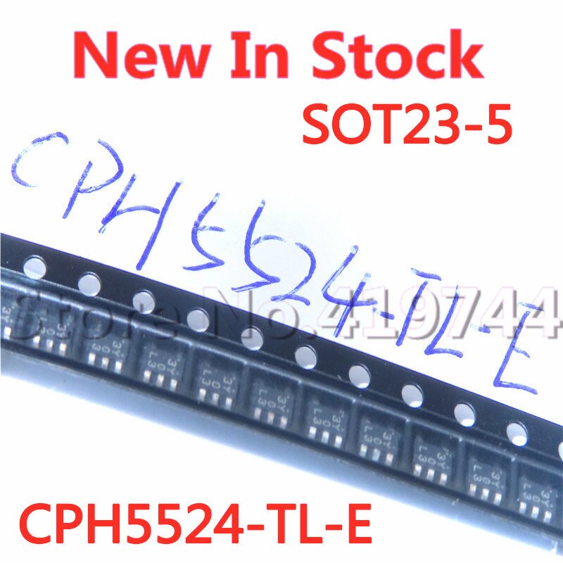 5pcs/lot Kualitas100% CPH5524-TL-E CPH5524 5524 SOT23-5 (Silk Printing 3Y) SMD Bipolar Transistor In Stock Baru Original