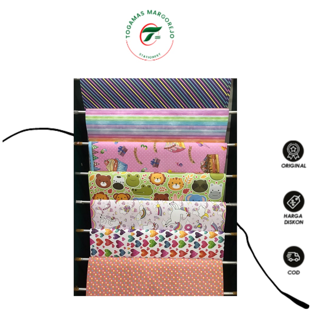 

READY STOCK !! KERTAS KADO SON MIX MOTIF