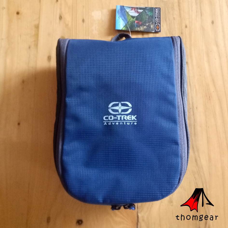 Ready Tas Alat Tool Bag Tas Sabun Wash Bag Co-Trek Cotrek Adventure Seri Kinabalu Material Polyester