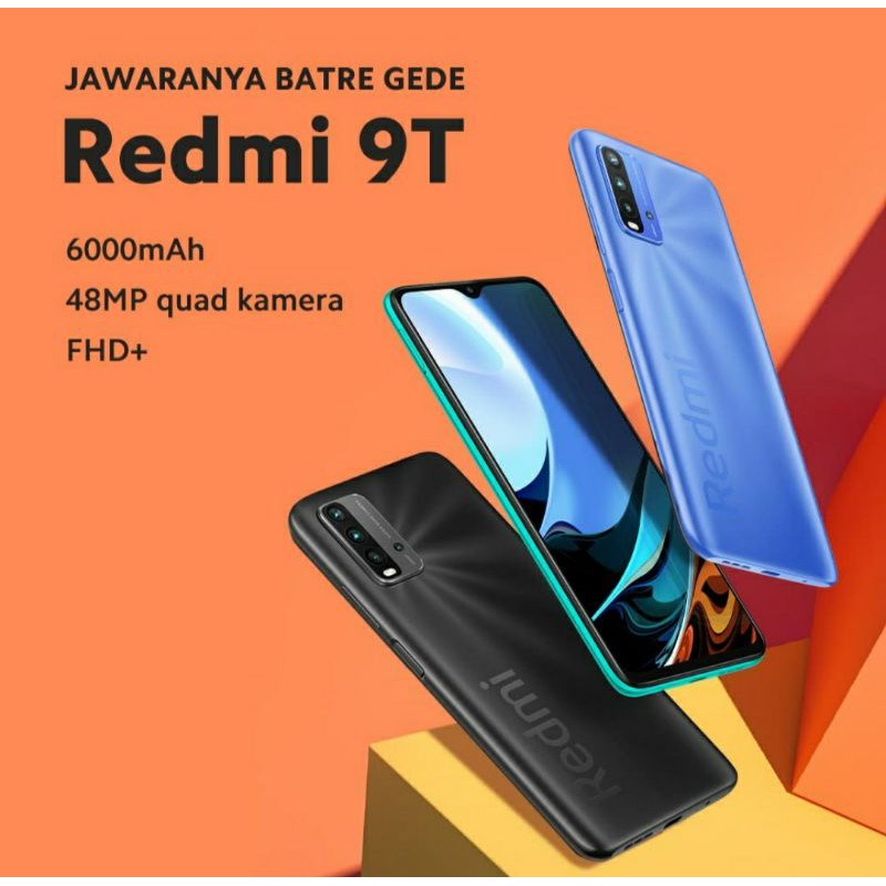 Redmi 9T Ram 4/64 Gb Garansi Resmi