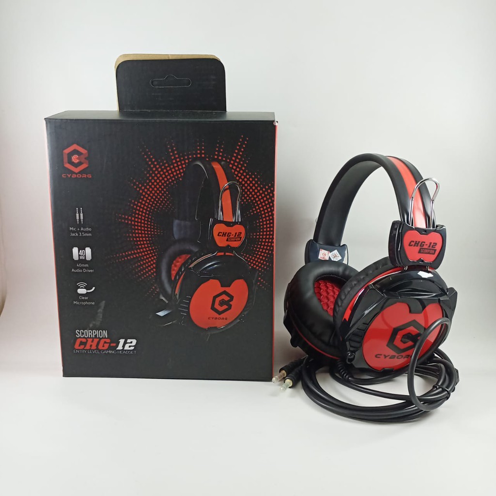 HEADSET CYBORG CHG12