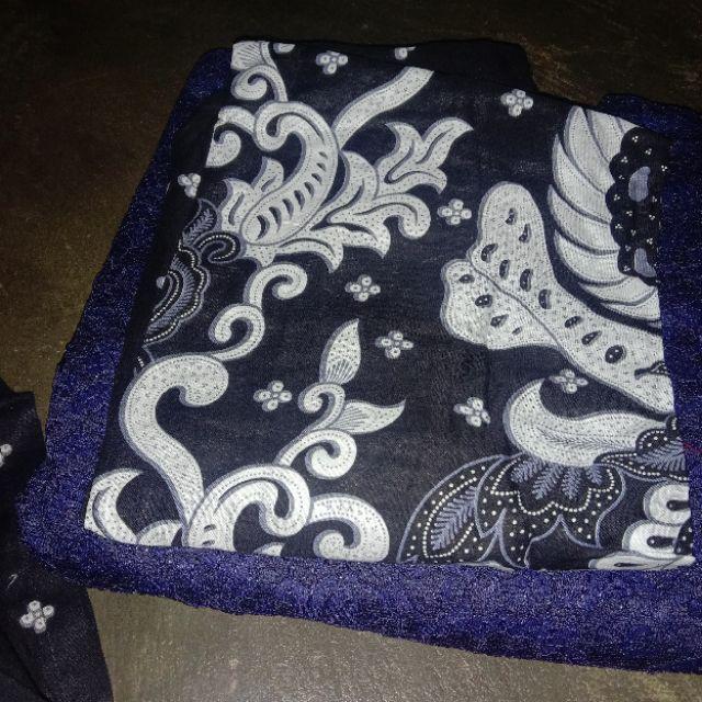 Batik Solo Couple Batik Anadara Set Pinguin Gurita Brokat