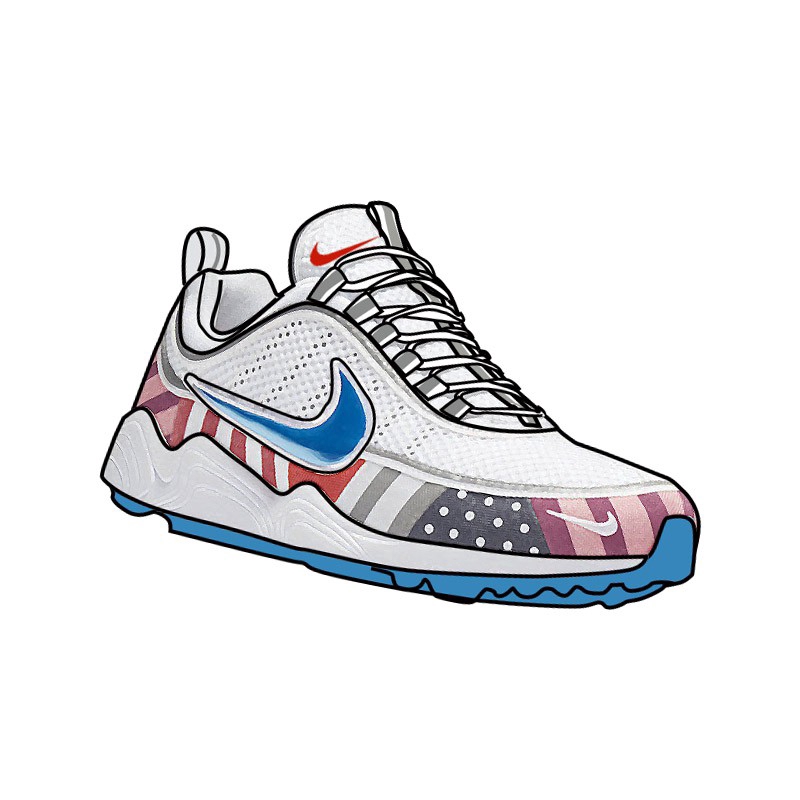 nike spiridon x parra