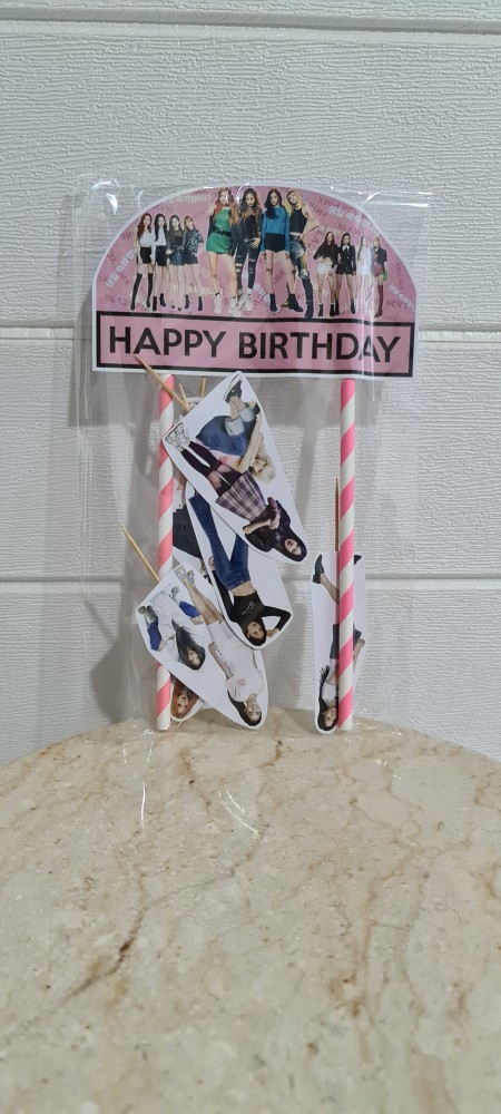 Hiasan Kue Cake Topper Birthday C1 Cars Isi 7