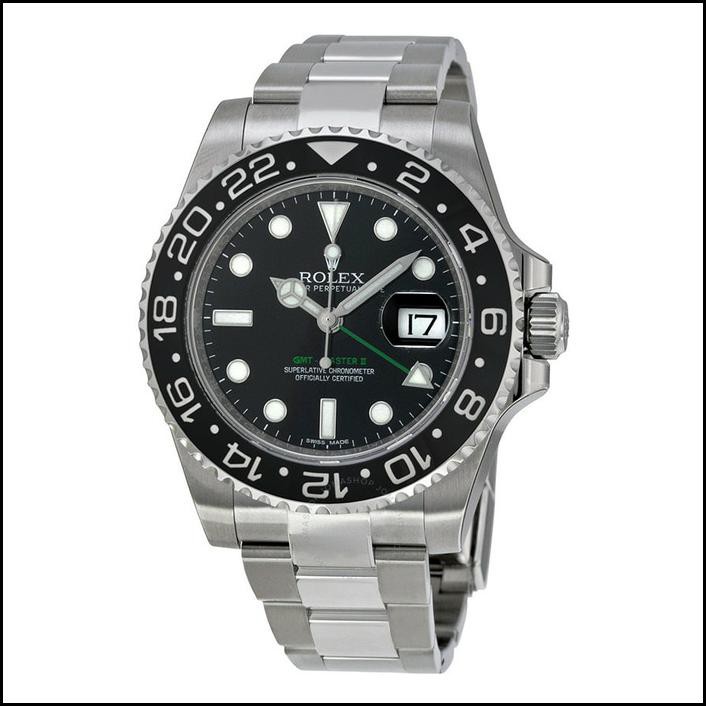 Jam Tangan Pria Merk Rolex Gmt Master 2 Type 16233 Free Jne Yes