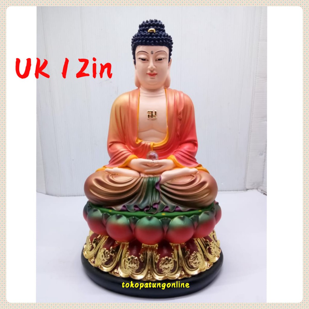 Patung Buddha FIber 12in OR12