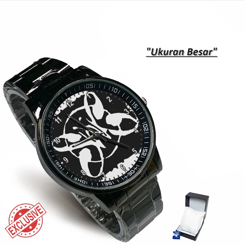 Jam Tangan Rantai Couple SLANK BAND - 2 (Mantul)