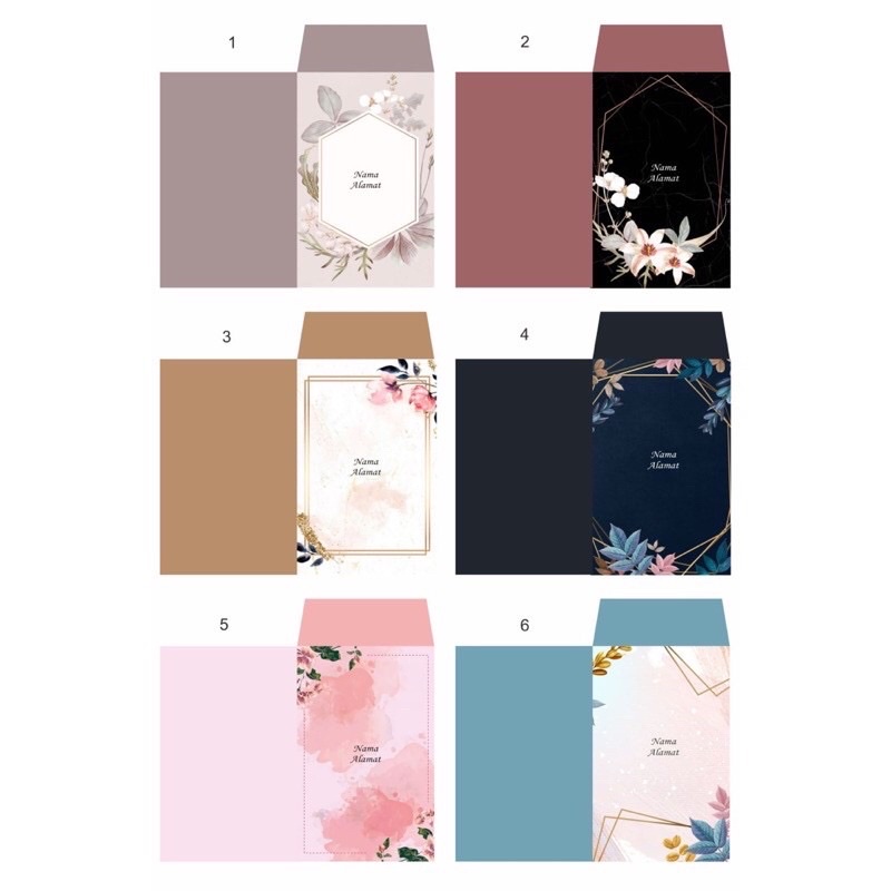 

Amplop kemasan souvenir