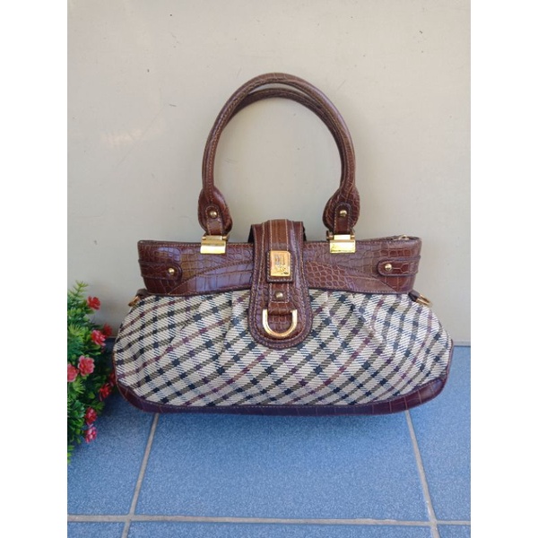 DAKS LONDON HANDBAG FULL KULIT, PRELOVED DAKS
