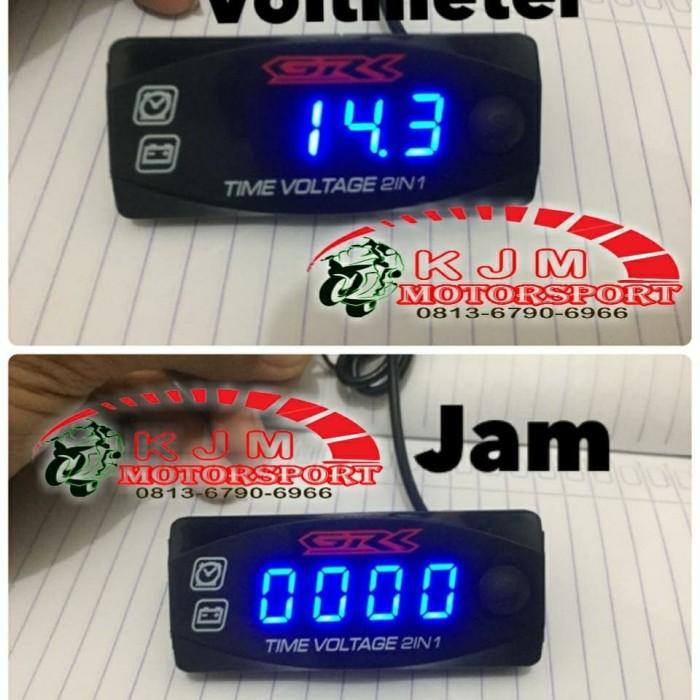 Jam Digital Motor Volt Meter Motor 56