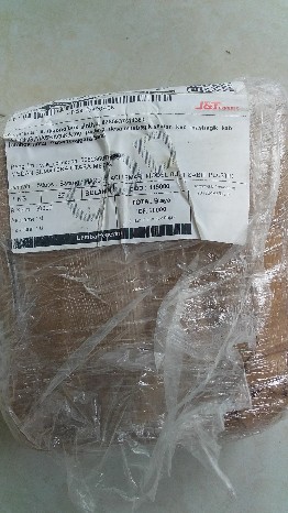 Handle Laci Lemari Model Bulat Sabit Plastik Warna Silver