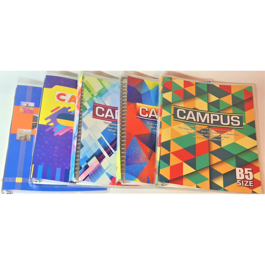 MAP BINDER PLASTIK B5 26 RING / BINDER NOTE B5 POLOS 26 LUBANG / MAP