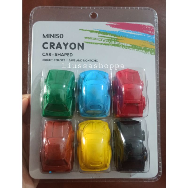 

Crayon Miniso - Car Shaped Crayon