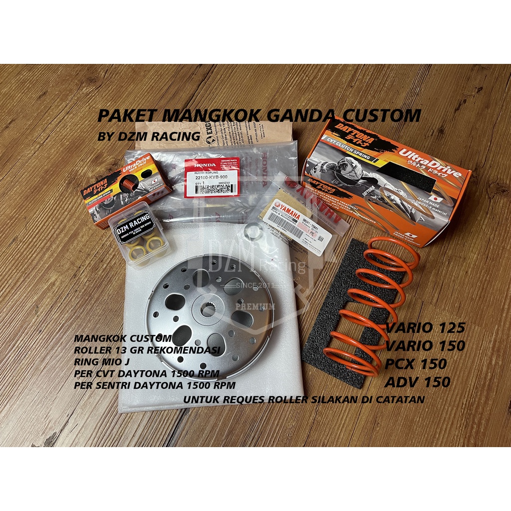 Jual MANGKOK ANTI GREDEG & AKSELERASI VARIO 125 VARIO 150 PCX 150 LOKAL