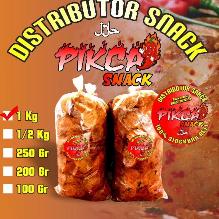 

qwg-73 Keripik Kaca 1kg / kripik kaca / pikca pedas daun jeruk / keripik beledag !.