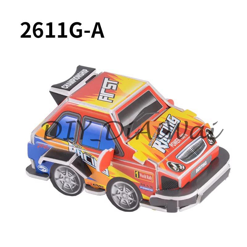 Puzzle 3D DIY bahan foam &amp; paper MOBIL mainan puzzle edukasi anak (kado,pajangan,dekorasi)