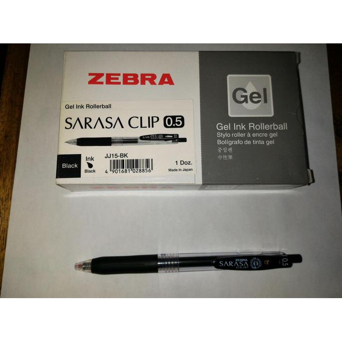 

Pulpen Sarasa Clip 0.5 / 0.7 / 1.0 Hitam dan Biru - Hitam Nol Tujuh TERBATAS