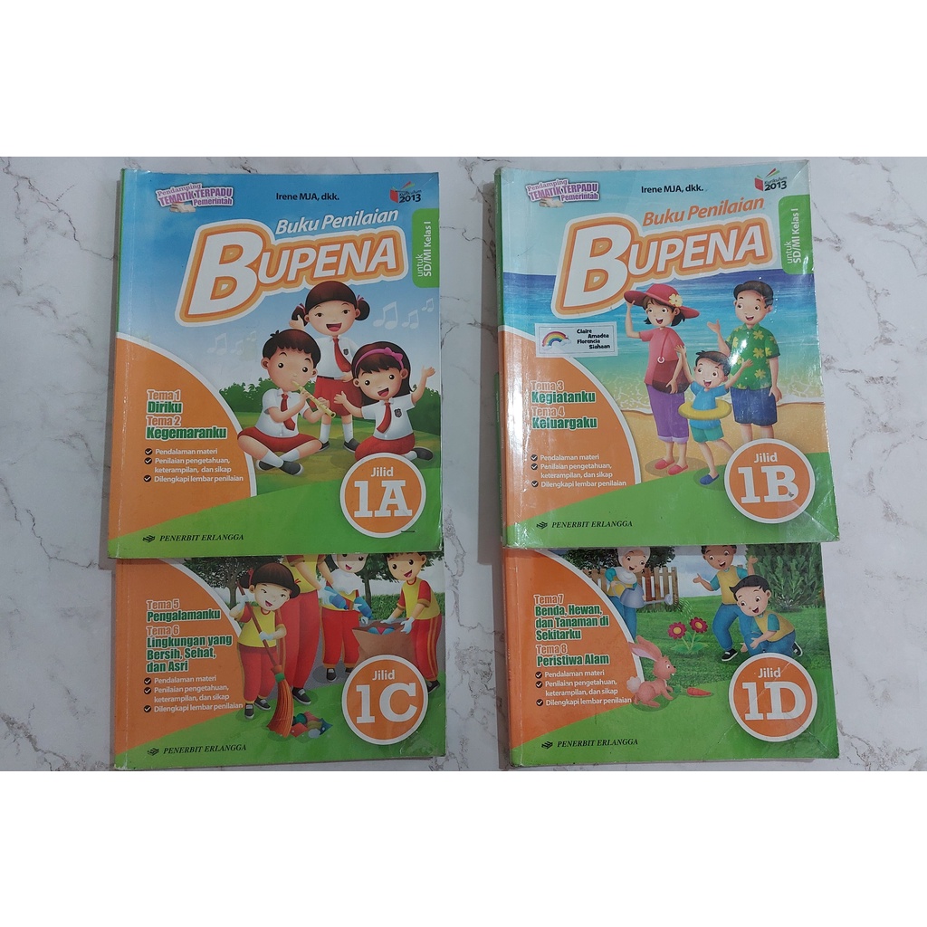 

Buku Bupena 1A 1B 1C 1D Erlangga