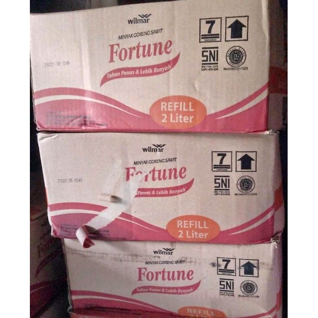 

minyak Fortune 2 liter isi 6 pcs