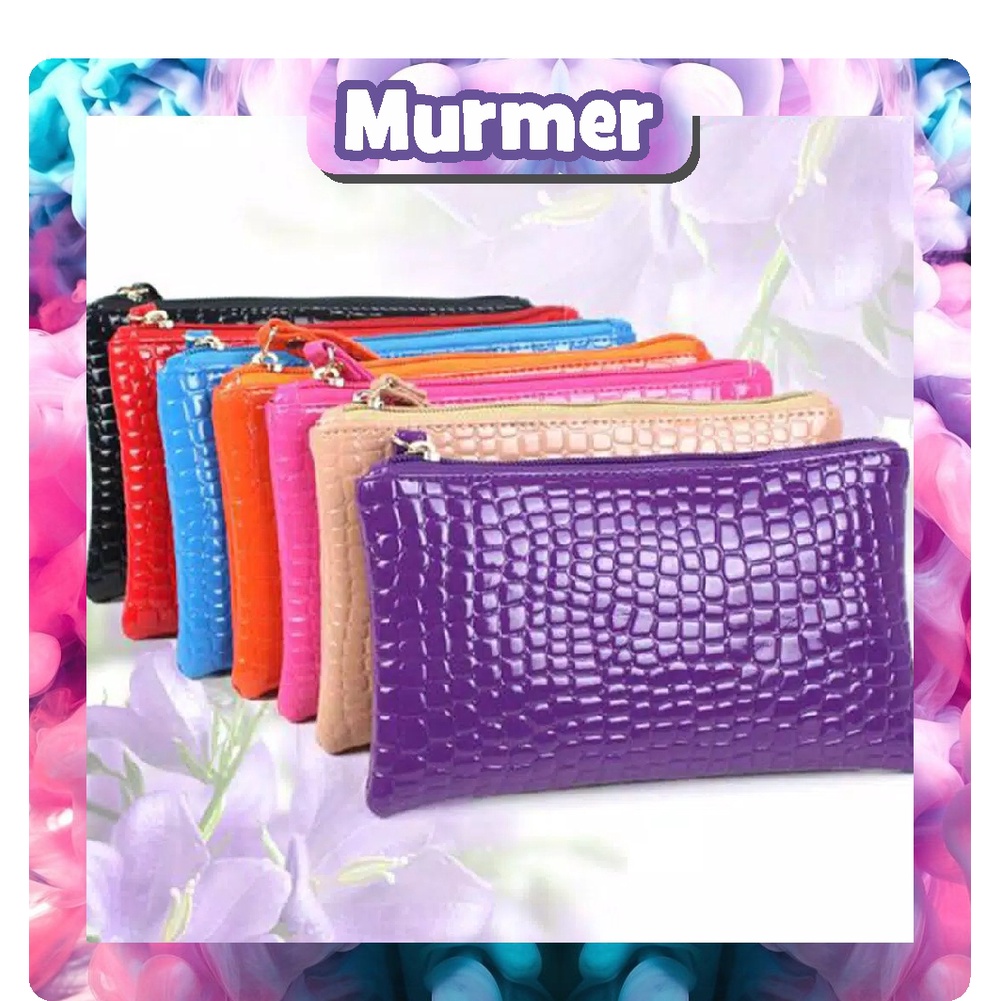 MurmerOfficial WD006 Ready Stock Dompet Wanita Model Bintik Model Gourd Impor Murah Cod