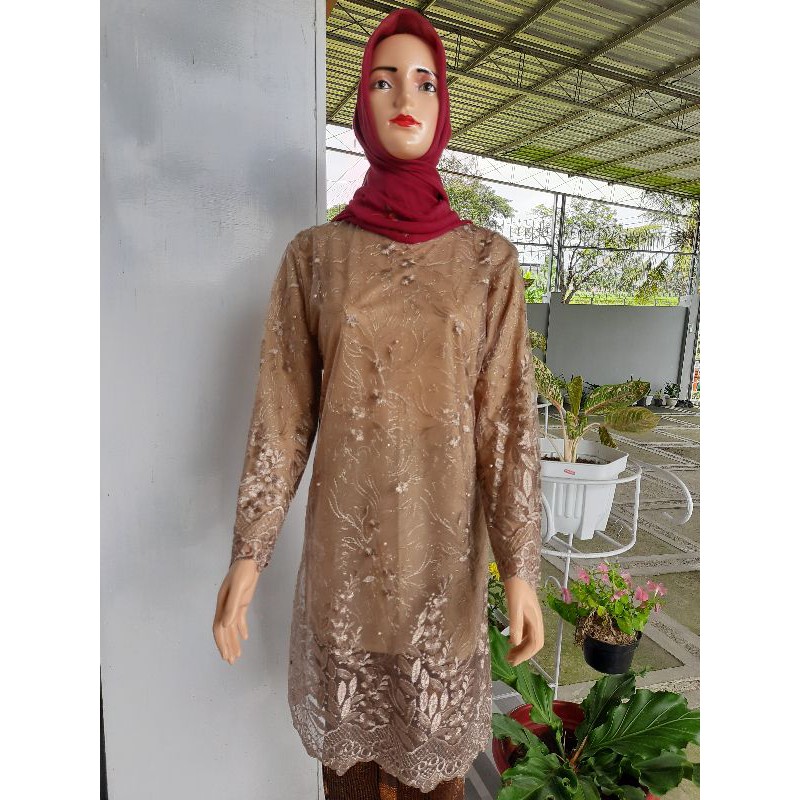 ATASAN KEBAYA TUNIK TUMPAL/ KEBAYA IBU PENGANTIN/KEBAYA AMONG TAMU/KEBAYA KINDANGAN