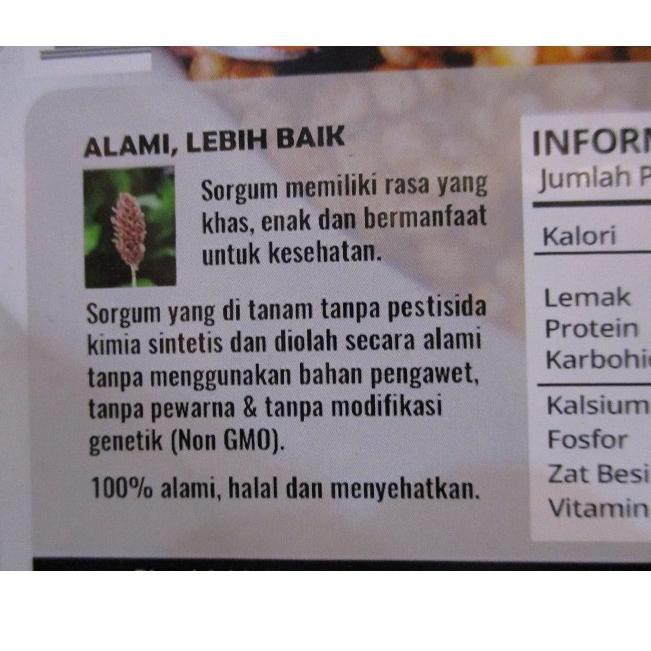 

Import Terlaris BERAS SORGHUM ORGANIK 1KG SORGHUM FOODS - BERAS DIABETES - FREE GLUTEN - SORGHUM PU