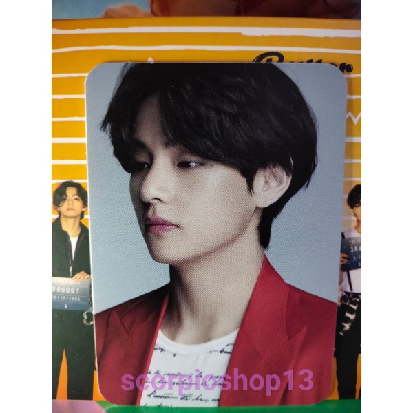 Photocard (PC) DICON V TAEHYUNG MIRING HADAP SAMPING OFFICIAL NO DAMAGE