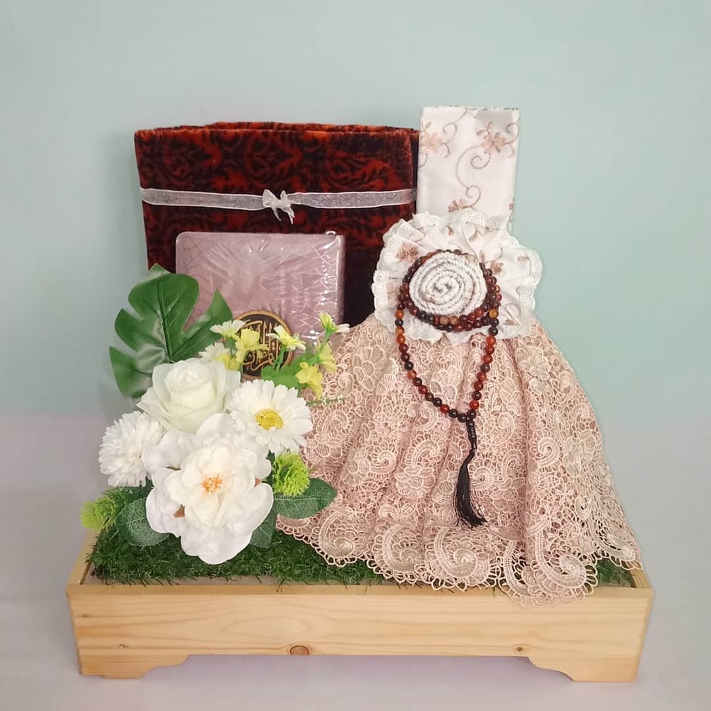 Rabita Paket Seserahan Reguler Tanpa Box | mukena | sajadah | tasbih | alquran seserahan