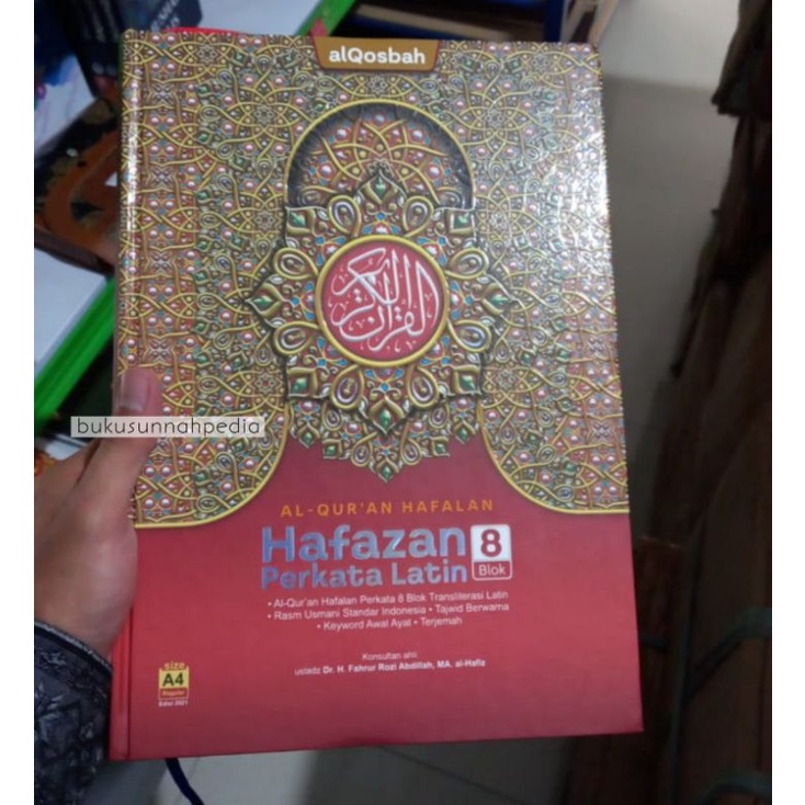 Al-Qur'an Hafazan 8 Perkata Latin A4