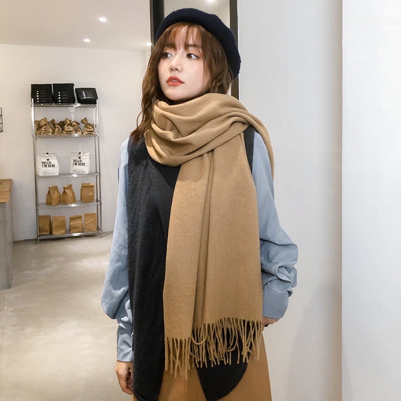 Pashmina Cashmere Syal Korea Scarf Wool Acrylic Spring Autumn Fashion High Quality SY003