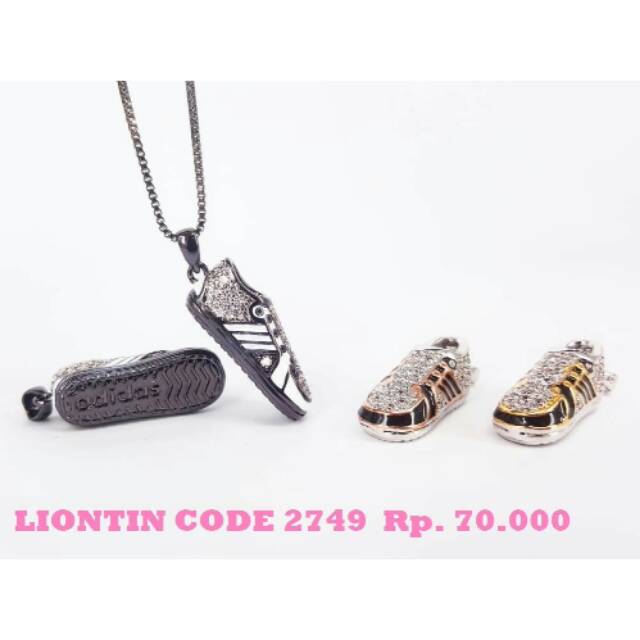 Liontin Code 2749 Rhodium gold Plated 18k