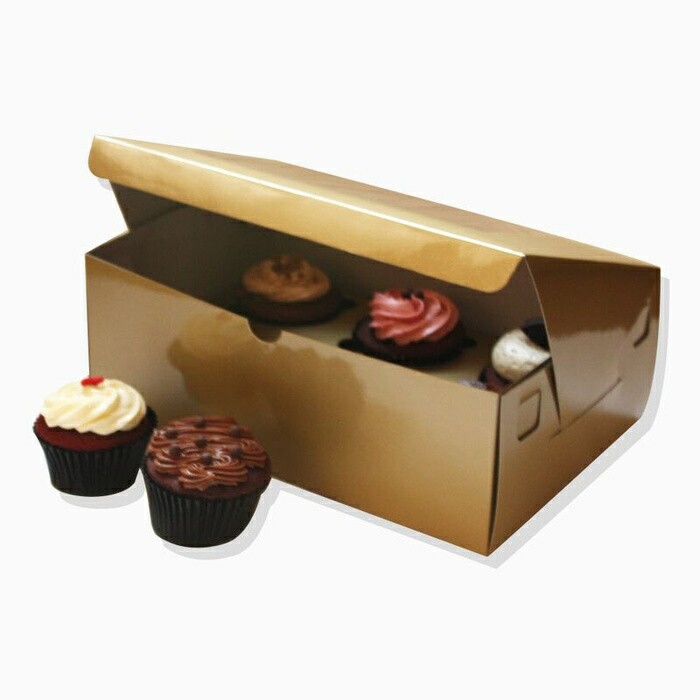 

EXCLUSIVE dus cupcake lubang 12 emas