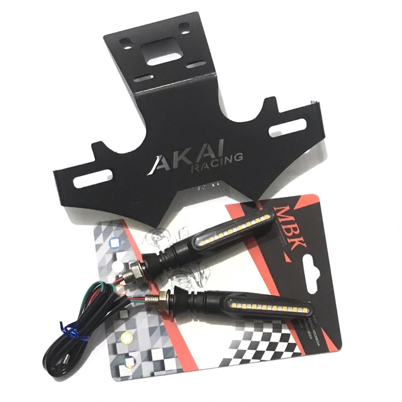 Tail tidy AKAI Racing + Sein Running D-129 Ready Cbr150r,Cb150r,R15 v3,R15 v2,Gsx,Ninja250,R25,Cbr250rr &amp; Motor Lain Nya KING DIAMOND89