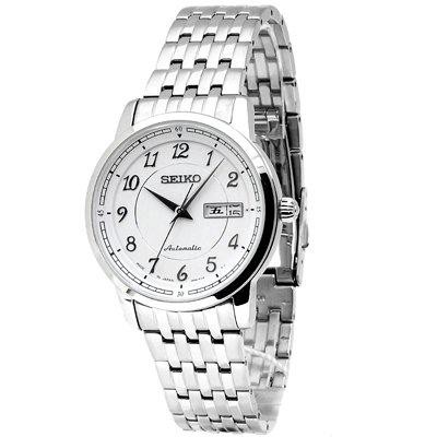 Seiko Mens SRP331K1 Automatic White Dial | Jam Pria SRP331