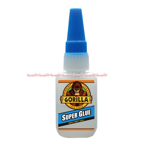 Gorilla Super Glue 10second 15gr Lem Kuat Untuk Plastik Kayu Gorila Lem Cair Glu Botol