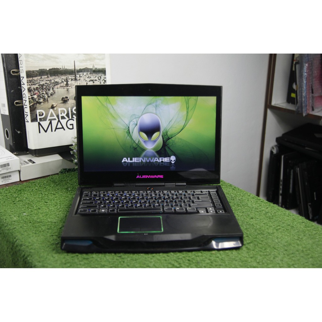 Laptop Gaming Dell Alienware M14x R1 Core I7 8gb Ddr3 750gb Hdd Nvidia Geforce Gt 555m Dedicated 3gb Shopee Indonesia