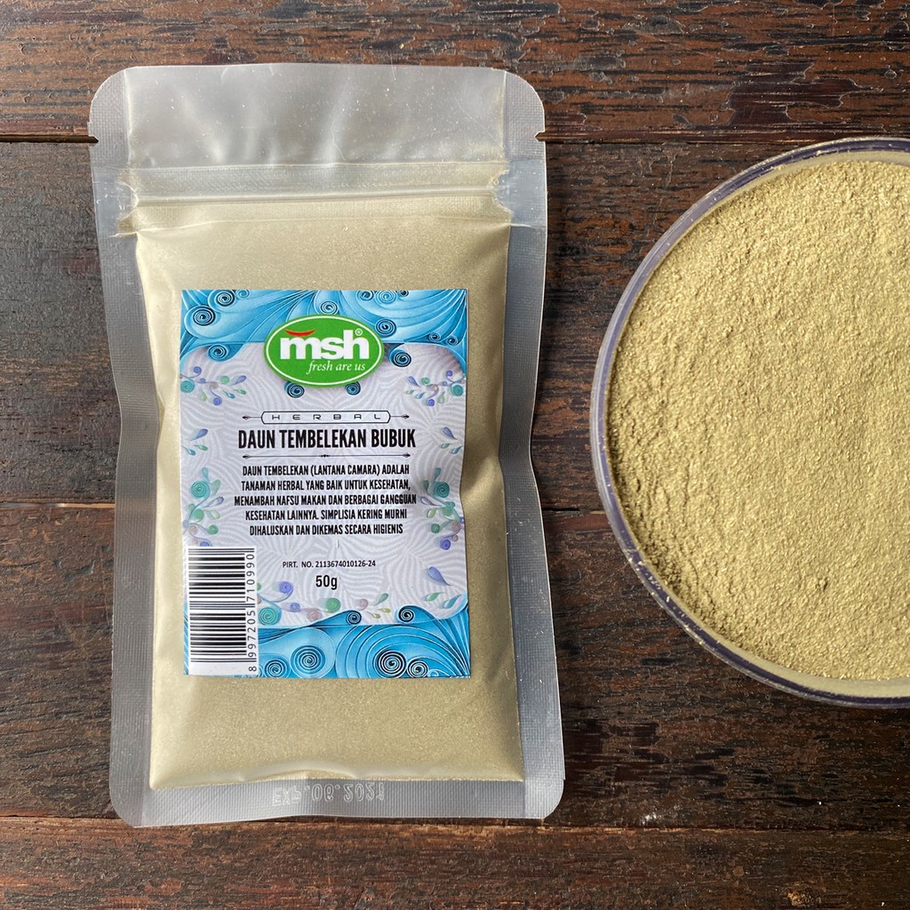 

Premium MSH Daun Tembelekan Bubuk 50 g