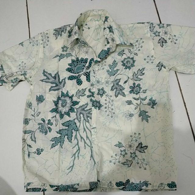 Gamis Batik Couple Plus Anak Yaya Daun 3 Warna