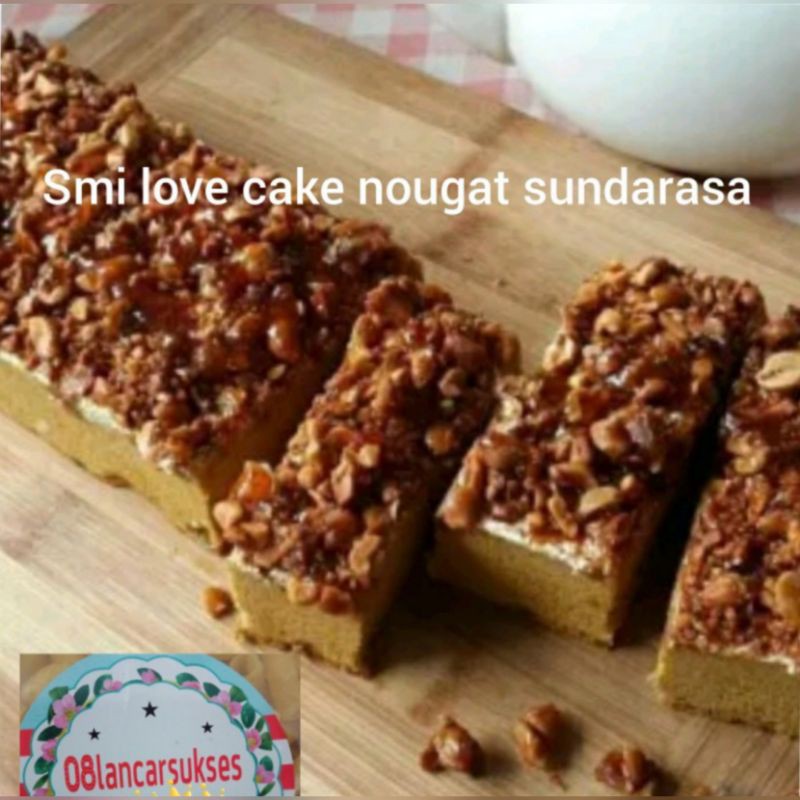 

cake nougat sundarasa cake noga caramel