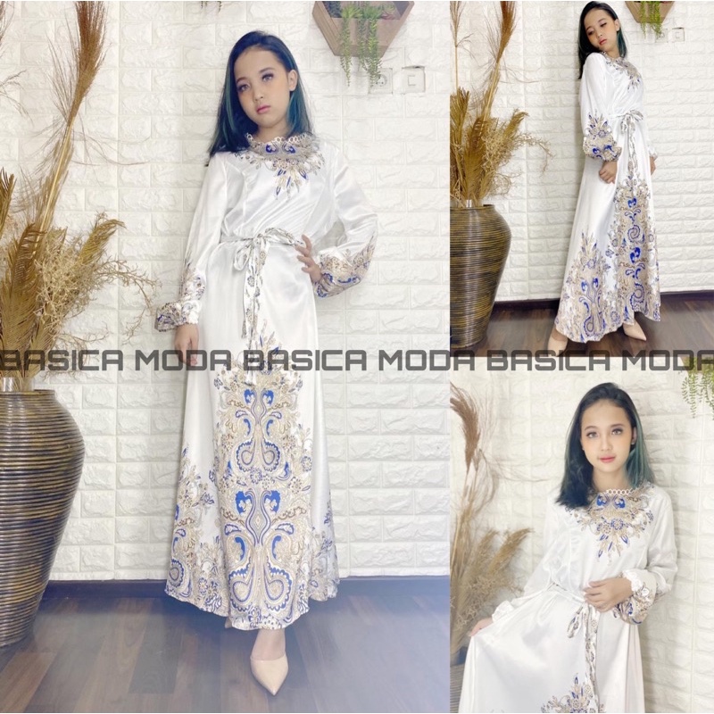 7191 Dress Maxi Ivory Import 01-8