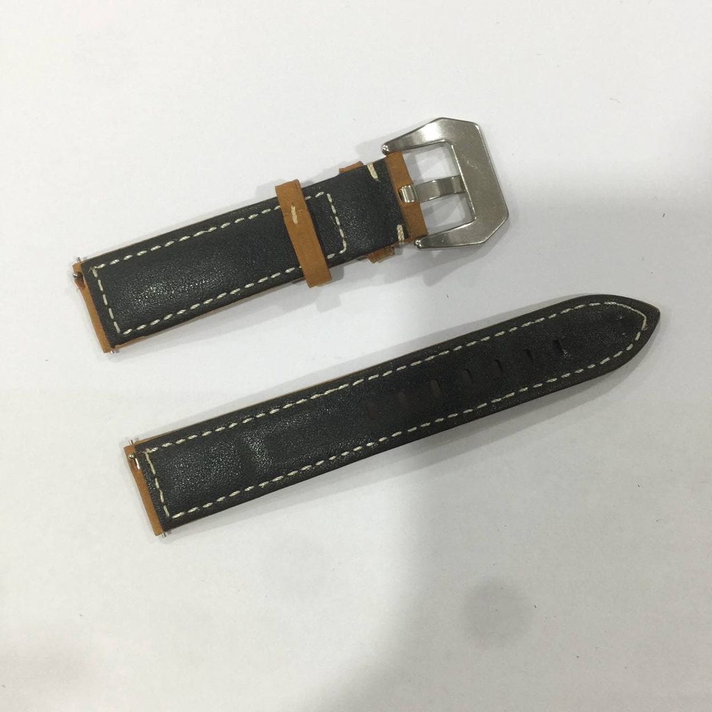 Premium Velvet Strap Leather Synthetic 20mm - Strap Kulit 20mm