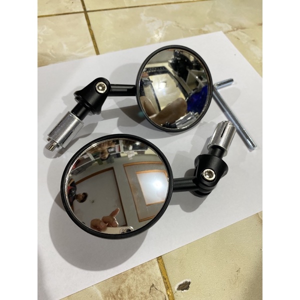 Spion/sepion jalu bulat CEMBUNG KACA  nmax aerox xmax pcx vario cb vixion Vespa mio beat scoopy dll