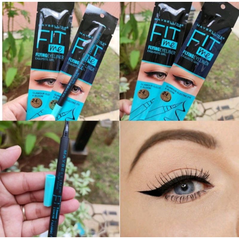 EYELINER SPIDOL HITAM FIT ME [PERPCS]